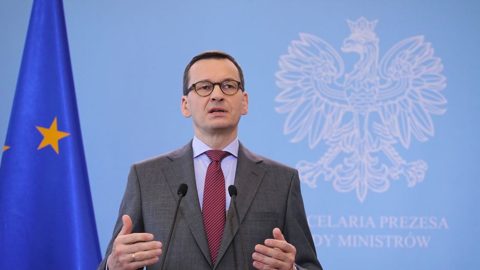 Koronawirus w Polsce. Mateusz Morawiecki na konferencji prasowej.