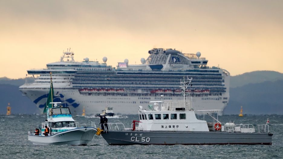Koronawirus z Chin. Już 20 zarażonych osób na pokładzie Diamond Princess. Na pokładzie wycieczkowca są Polacy