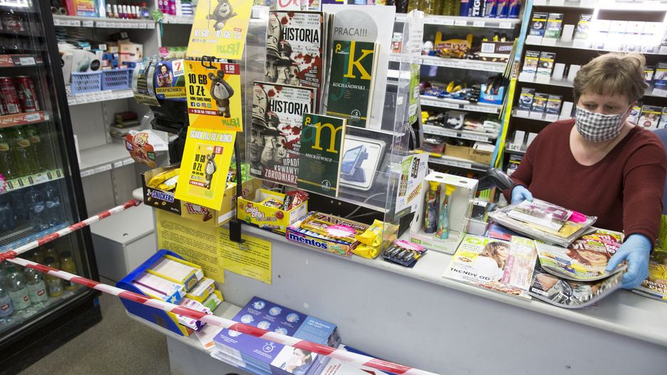 W kiosku RUCH-u nie trzeba już wpisywać samemu kodu odbioru przesyłki.