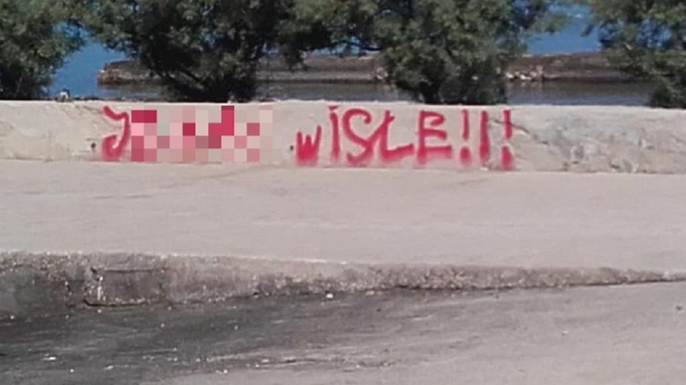 Chorwaci w szoku. Polscy turyści zostawili po sobie obraźliwe graffiti