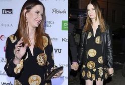 Malinowska w obszernym worku!