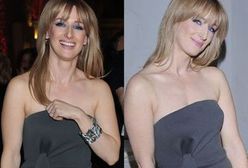 Ta sukienka zaraz się zsunie! Wpadka Uli Chincz na gali Wiktorów 2012