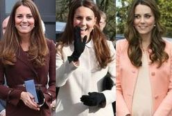 Ciążowe kreacje księżnej Kate!