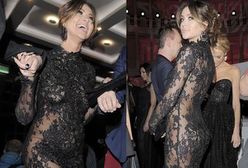 Monika Pietrasińska zaliczyła wpadkę w koronkowej sukience