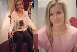 Joanna Krupa na wózku inwalidzkim!