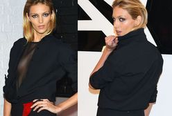 Anja Rubik w odważnej kreacji na konferencji "Project Runway"