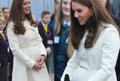 Księżna Kate z wyraźnie zaokrąglonym brzuszkiem