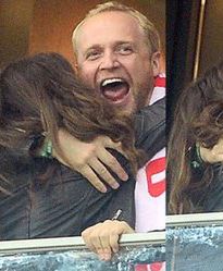 Rosati i Adamczyk razem na meczu