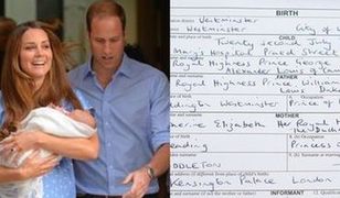 Książęca para zarejestrowała syna w urzędzie!
