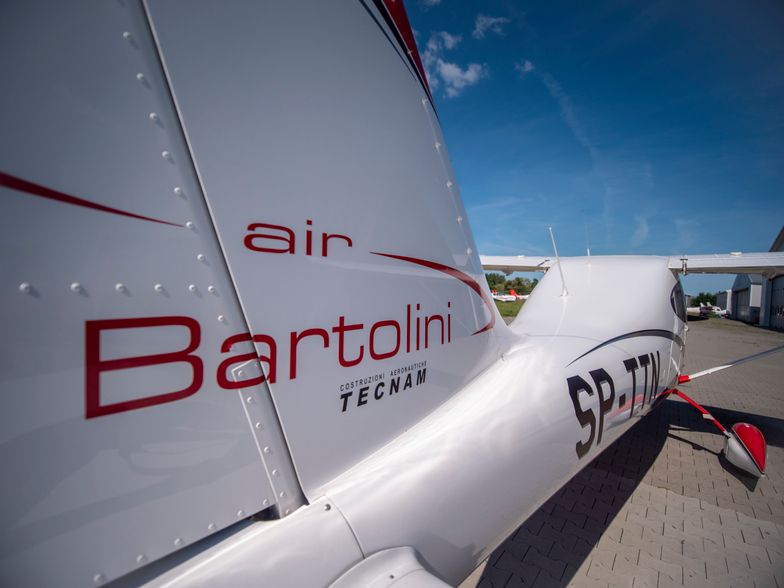 Samolot firmy Bartolini Air