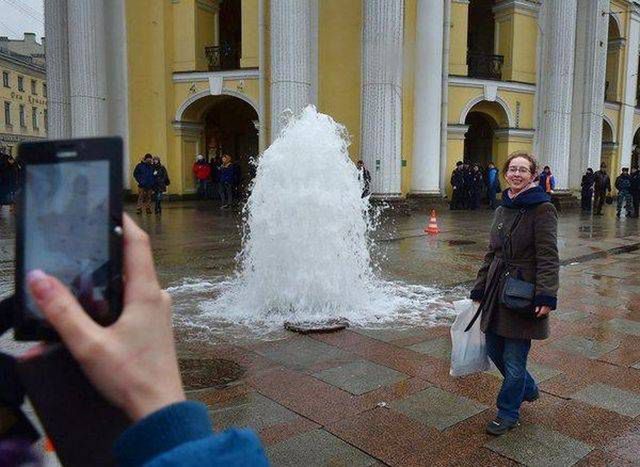 Fontanna czy już gejzer?