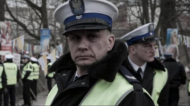 Kadr z filmu "Drogówka"