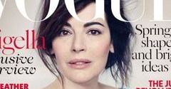 Naturalna Nigella Lawson na okładce Vogue'a