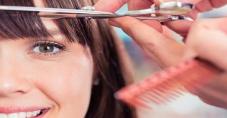 Gwiazdy z fryzurą z grzywką - inspiracje
