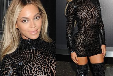 Beyonce w seksownej mini sukience