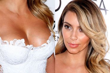 Ogromny dekolt Kim Kardashian! Tak gwiazdka świętowała urodziny!