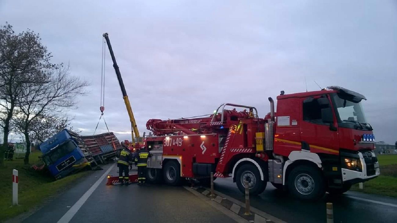 Wypadek na drodze krajowej 11