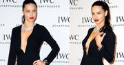 Adriana Lima w sukience z dekoltem do pępka!