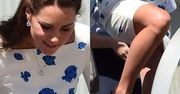 Księżna Kate o krok od wpadki!