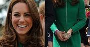 Księżna Kate cała na zielono!
