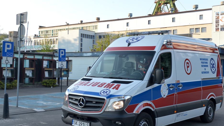 Wstrząs w kopalni Zofiówka w Jastrzębiu Zdroju
