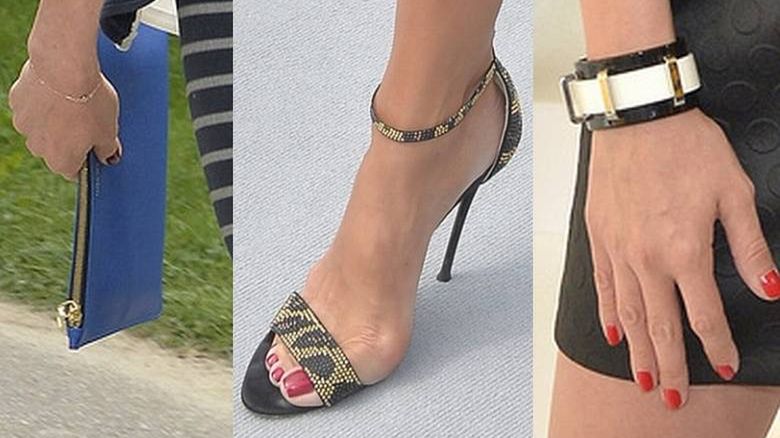 Gwiazdy na konferencji telewizji TVN - stylowe dodatki
Fotografia: AKPA