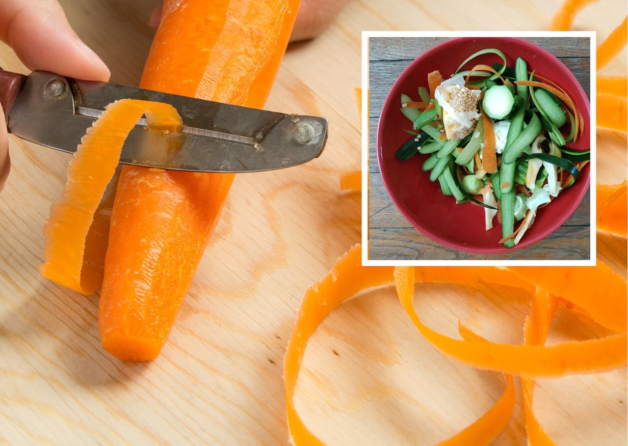Jeśli wyrzucasz obierki z marchewek do śmietnika popełniasz koszmarny błąd. Są niezwykle cenne