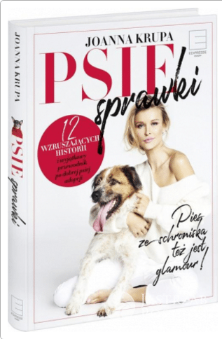 Joanna Krupa promuje książkę Psie sprawki