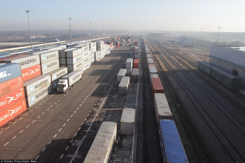 Terminal w Sławkowie (na zdjęciu) jest zablokowany przez górników.