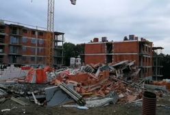 Bielsko-Biała. Katastrofa budowlana. Nowy budynek w gruzach