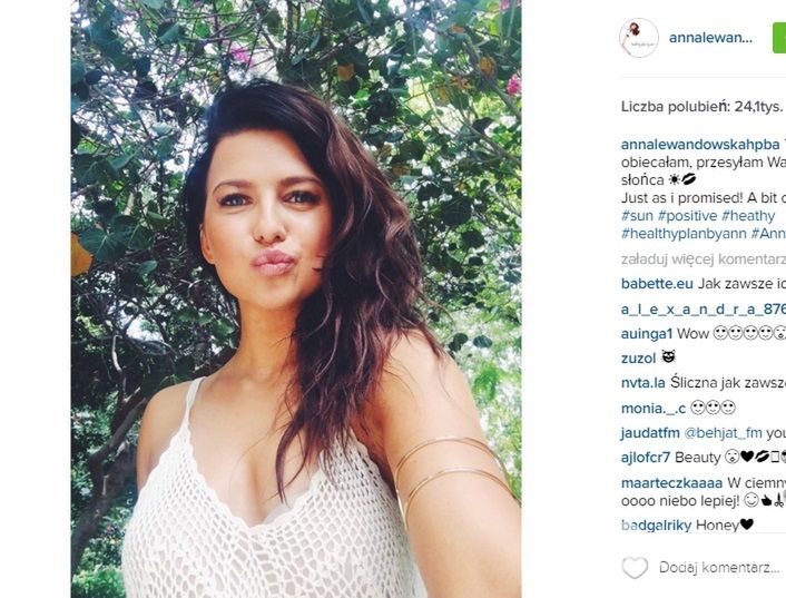Nowy kolor włosów Anny Lewandowskiej
