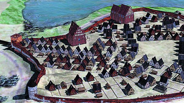 Lata 60. XIV wieku. Miasto podnosi się z ruin po najeździe Tatar&oacute;w. Pojawiły się mury obronne. Wcześniej dostępu do miasta strzegły jedynie wzmocnione wały obronne