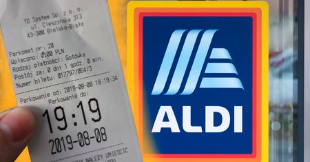 90 złotych mandatu za parkowanie pod sklepem Aldi? "Błąd ludzki"