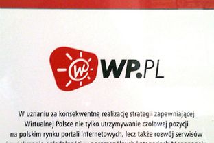 Wirtualna Polska Firmą Roku 2010