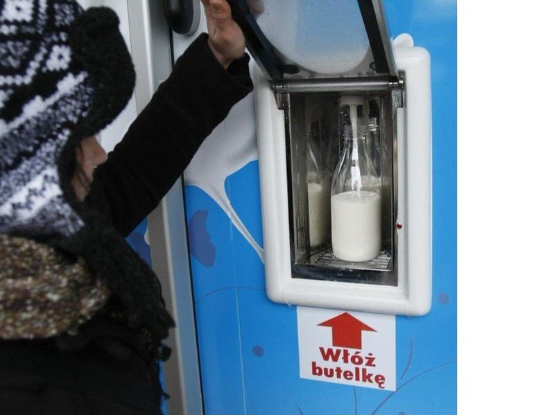 Mleko prosto od krowy kupisz w... automacie