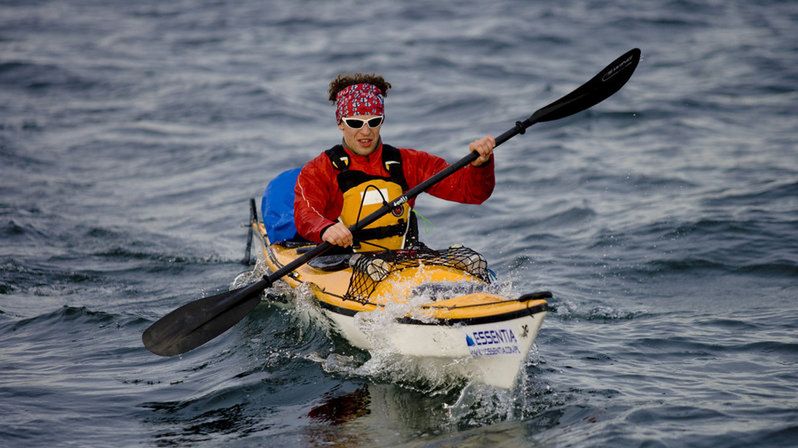 Przemysław Szapar trenował m.in. na Zatoce Gdańskiej