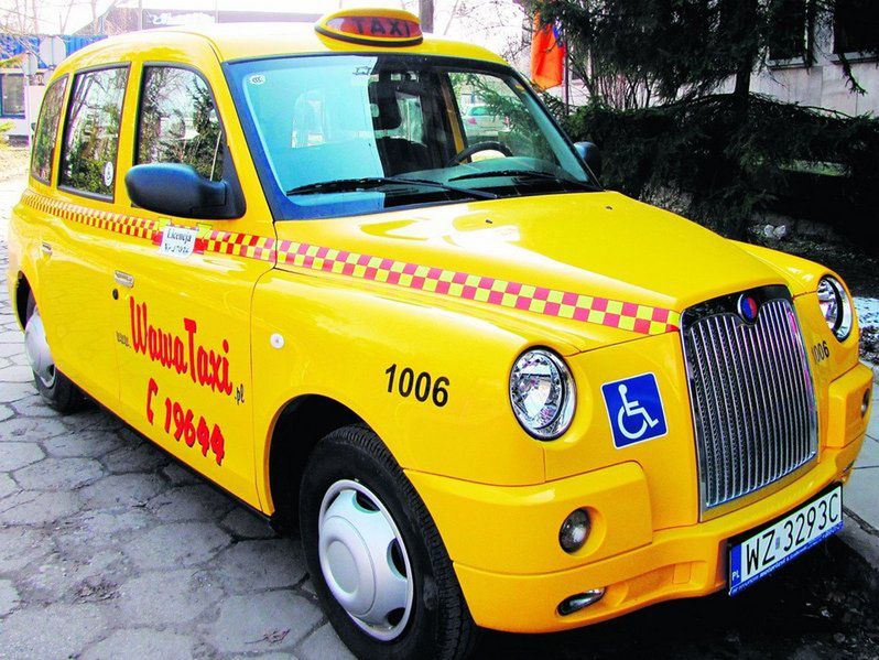 Taxi prosto z Londynu