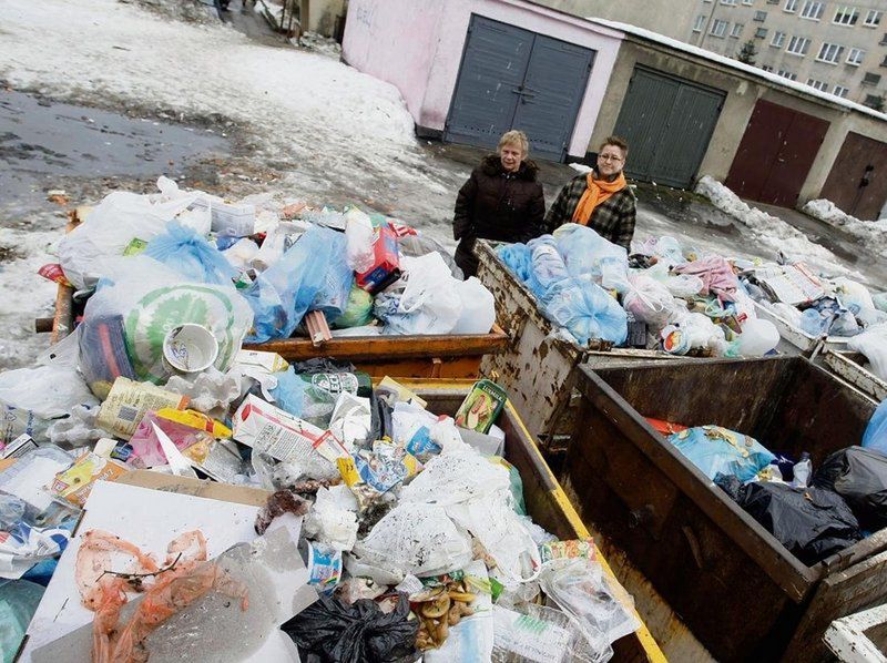 Mieszkańcy Oruni i Wrzeszcza toną w śmieciach