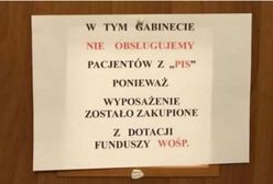 Lekarz z Gdyni "nie chciał przyjmować pacjentów z PiS". Teraz tłumaczy: to miał być żart