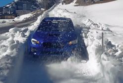 #dziejesiewmoto: subaru na torze bobslejowym