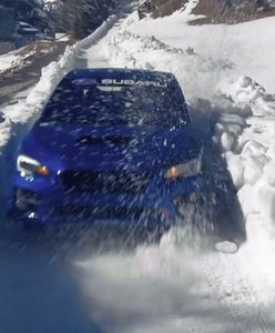 #dziejesiewmoto: subaru na torze bobslejowym