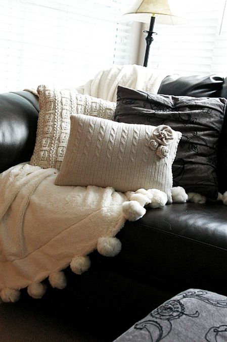 Sweater Pillows