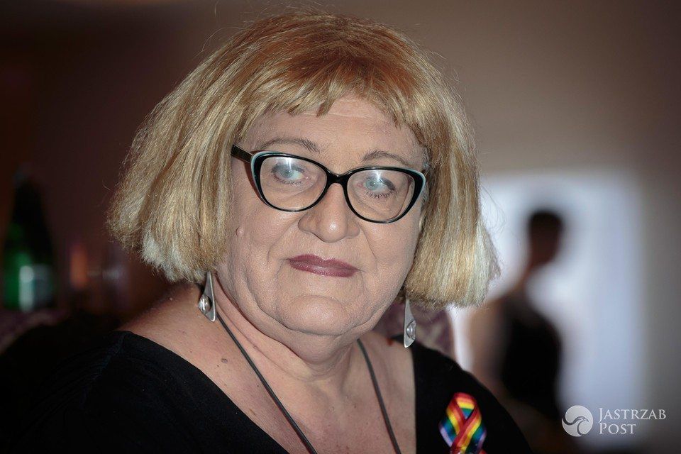 Anna Grodzka na gali Kampanii Przeciwko Homofobii