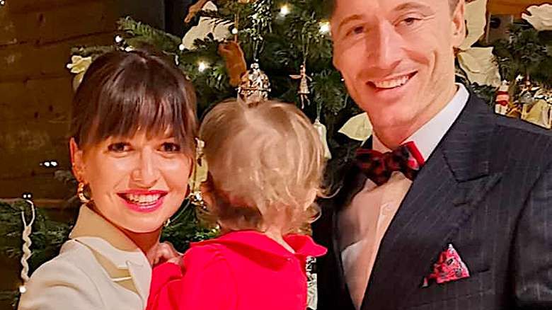 Anna i Robert Lewandowscy święta 2018