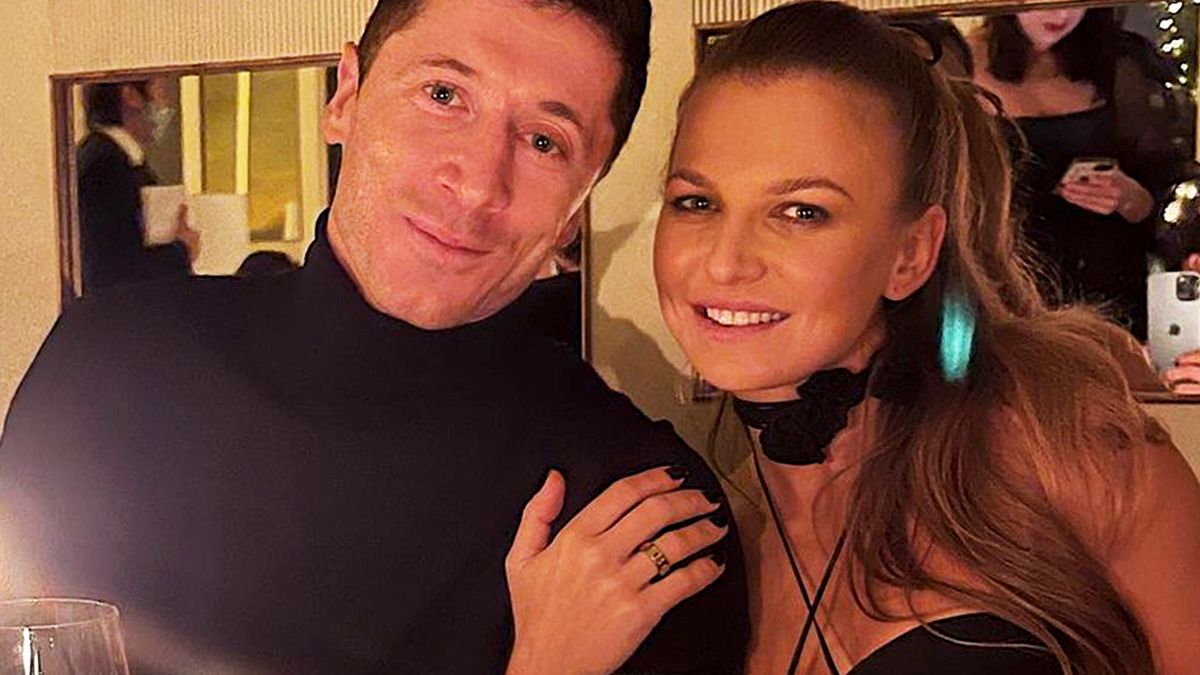 Ania i Robert Lewandowscy