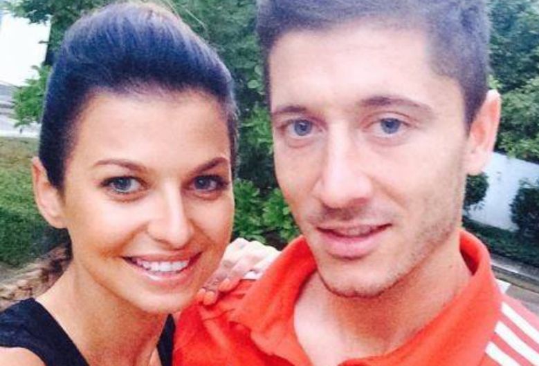 Anna Lewandowska i Robert Lewandowski na słynnym monachijskim targu