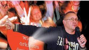Jerzy Owsiak podczas XI finału WOSP