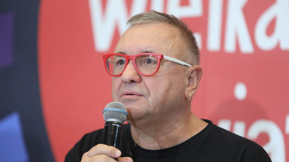 Lider Wielkiej Orkiestry Świątecznej Pomocy Jerzy Owsiak
