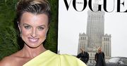 Okładka "Vogue Polska" nie wszystkim przypadła do gustu, za to zdjęcie Kasi Sokołowskiej z magazynem wbiło fanów w fotel: "Teraz to może i kupię"