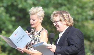 Małgorzata Kożuchowska cała w kwiatach